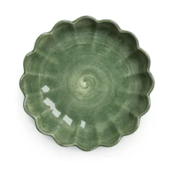 Oyster skål Ø24 cm, Forest green