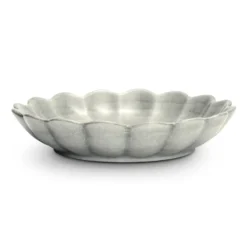 Oyster skål Ø24 cm, Grå