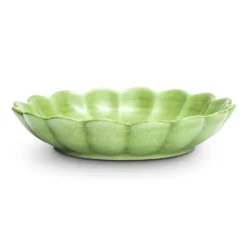 Oyster skål Ø24 cm, Grön