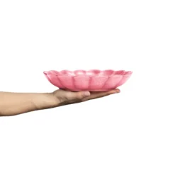 Oyster skål Ø24 cm, Rosa