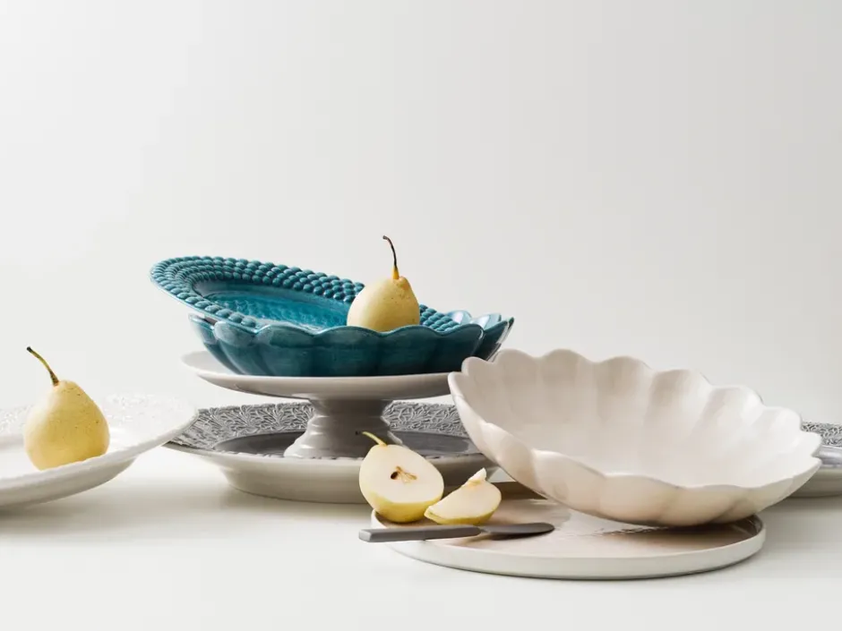 Oyster skål Ø24 cm, Vit