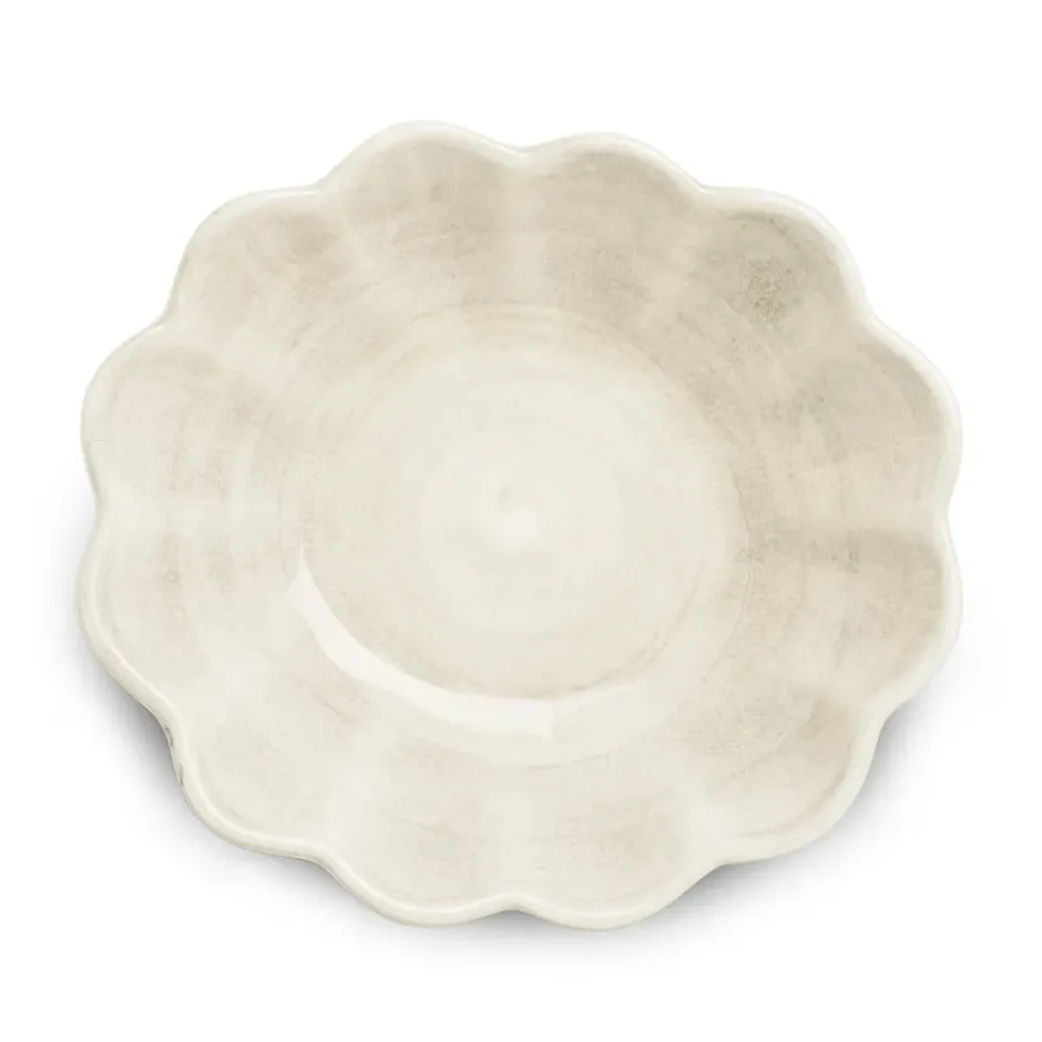 Oyster skål 16x18 cm, Sand