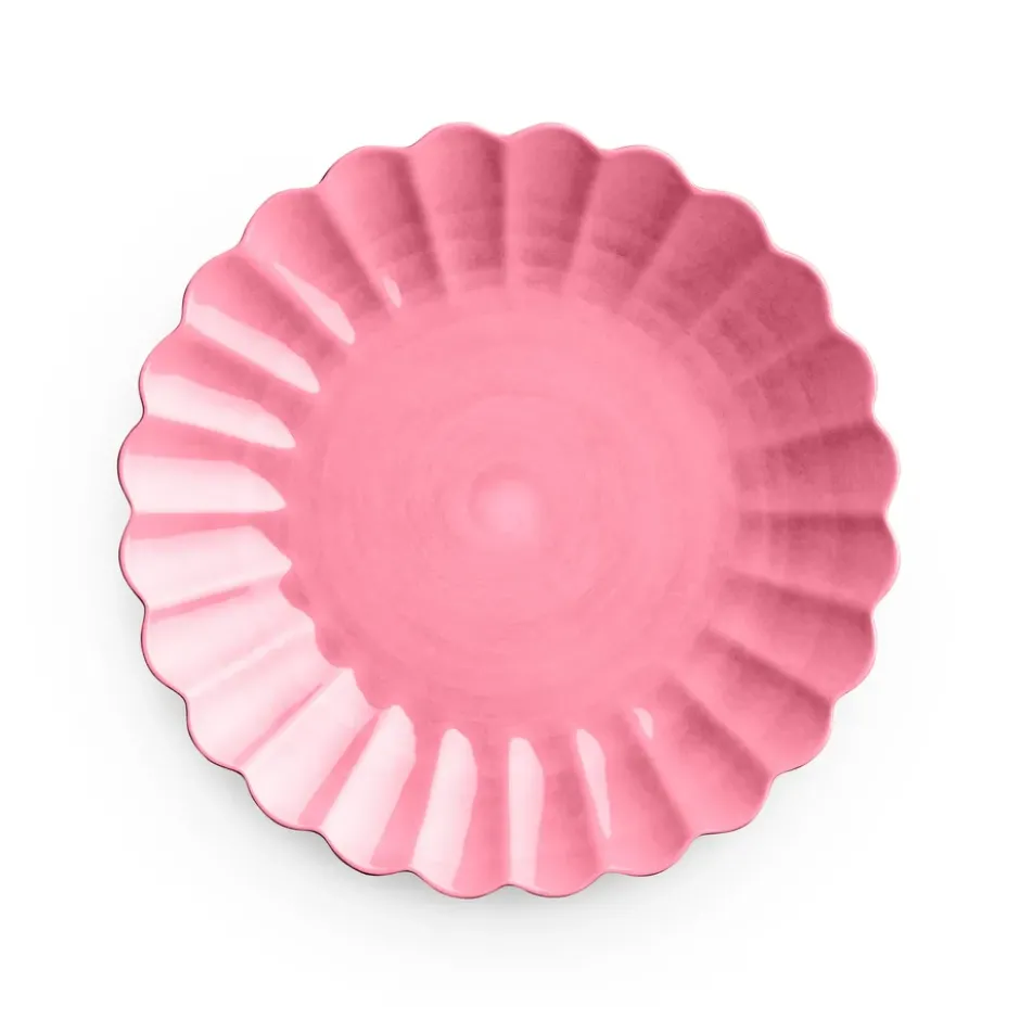 Oyster tallrik 28 cm, Rosa