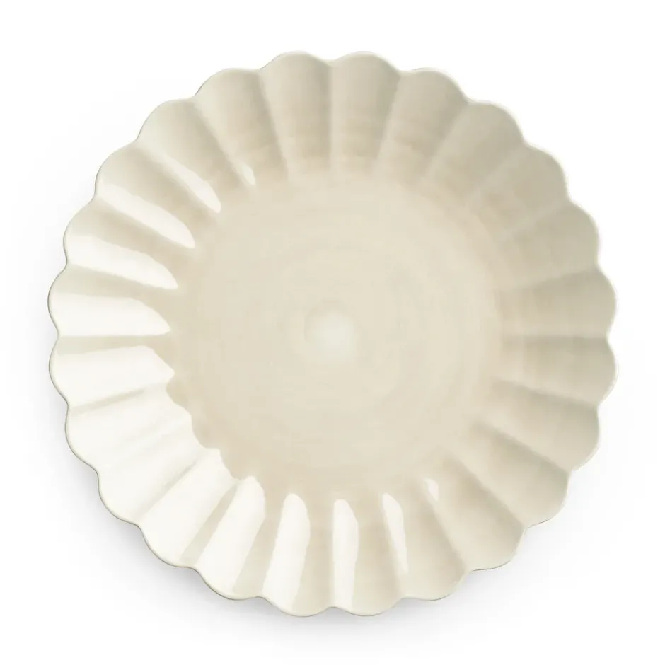 Oyster tallrik 28 cm, Sand