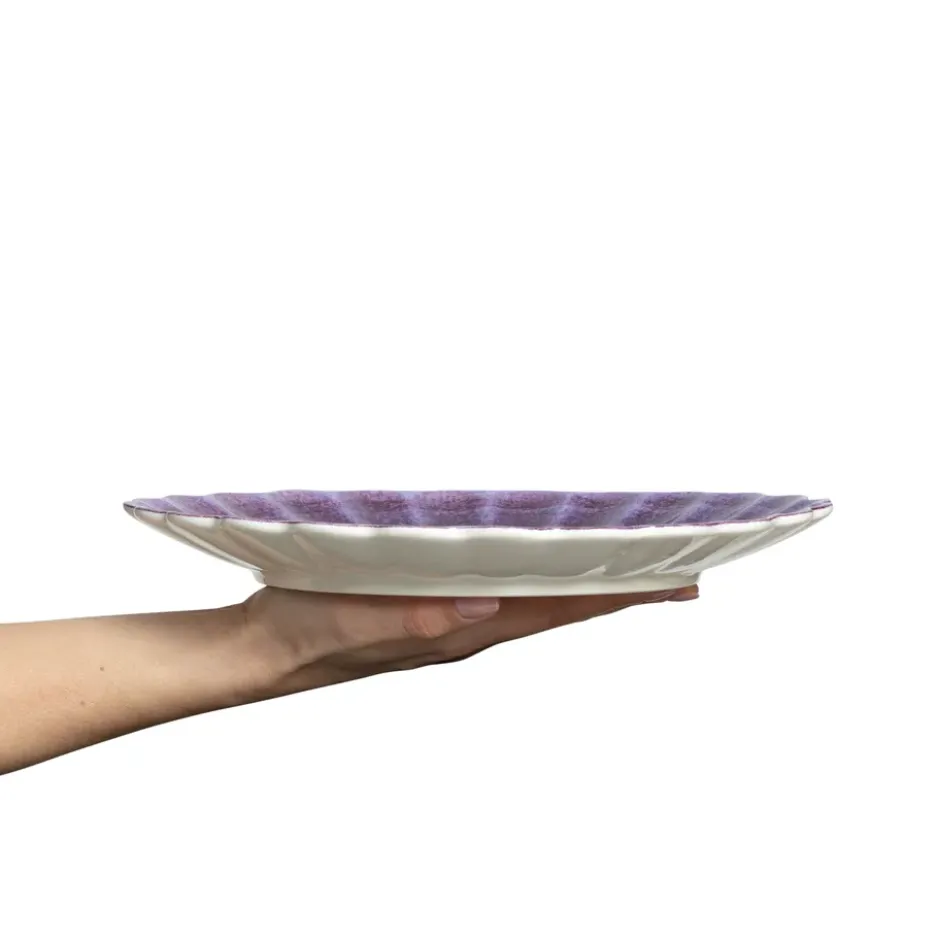 Oyster tallrik 28 cm, Viol
