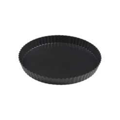 Pajform m lös botten Ø26 cm, Svart