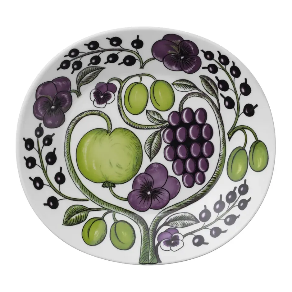 Paratiisi tallrik oval 25 cm, Lila