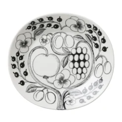 Paratiisi tallrik oval 25 cm, Svart