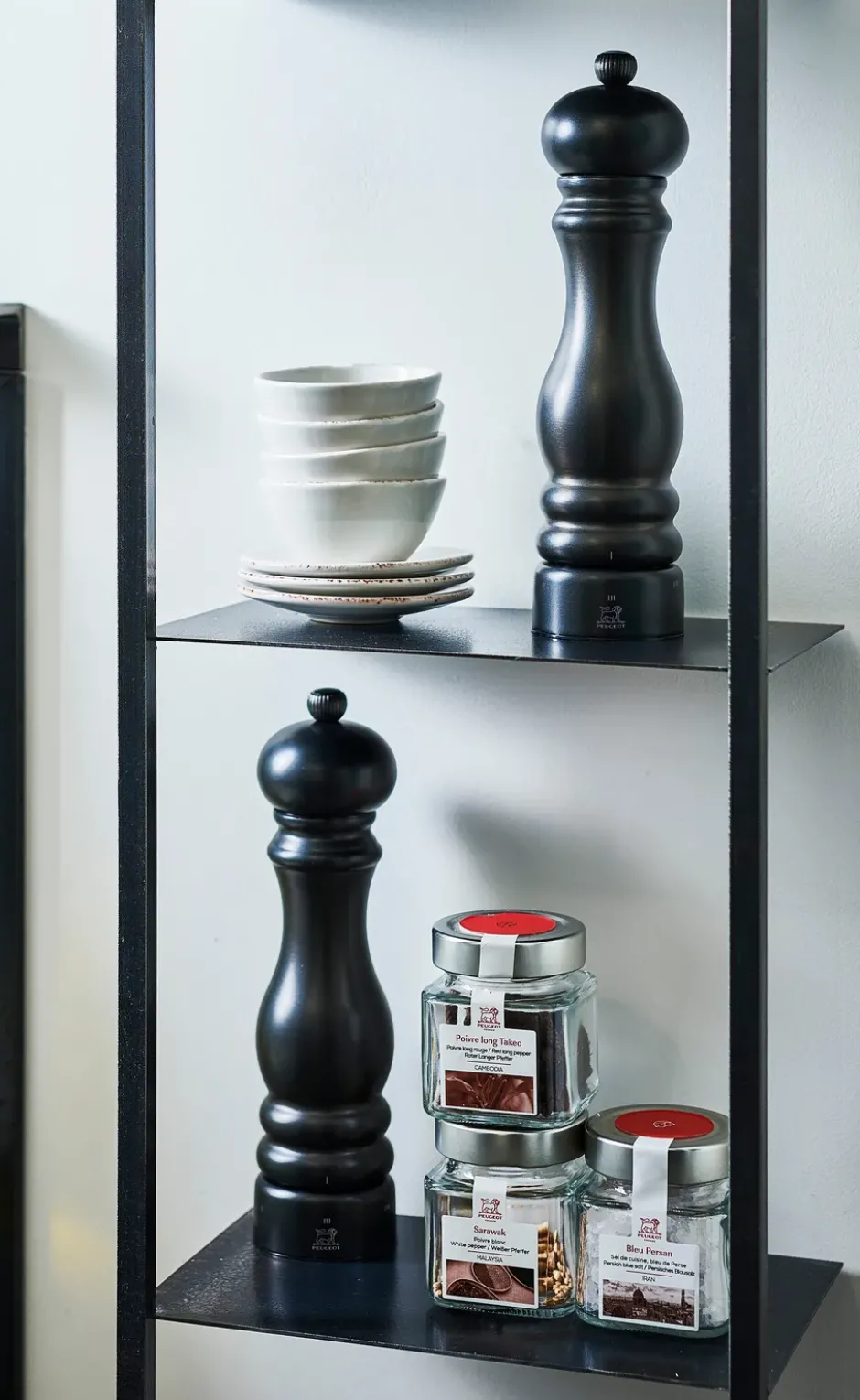 Paris Chef u'Select Z saltkvarn 22cm, Carbon
