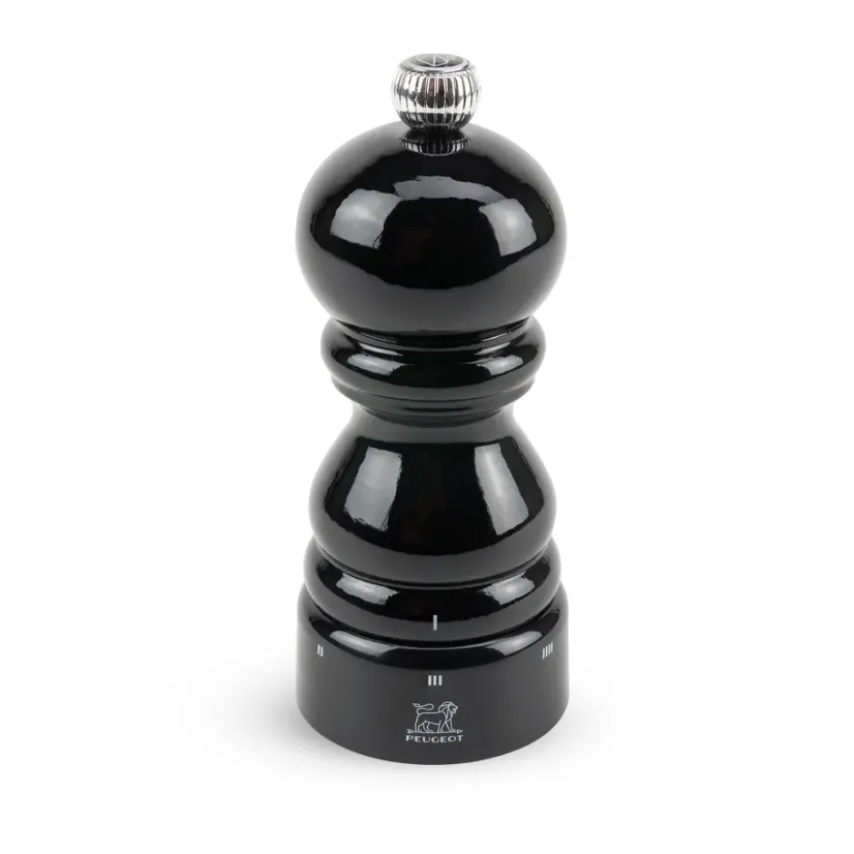 Paris u'Select Z saltkvarn 12 cm, Lacquered black