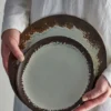 Paula tallrik Ø26,5 cm, Brun