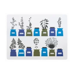 Persons kryddskåp bordstablett 30x40 cm 2-pack, Blå