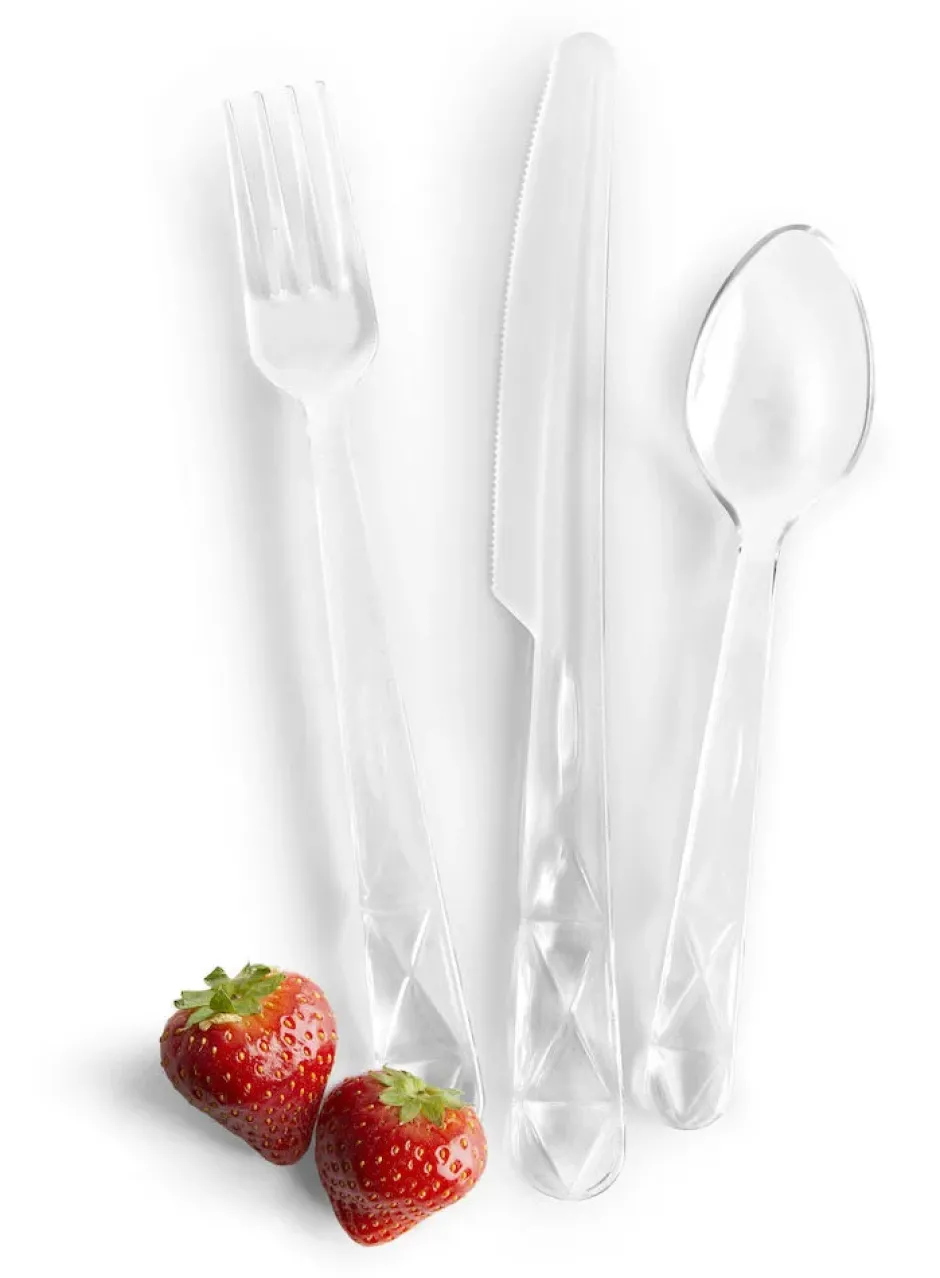 Picknick Juni bestickset 12 delar, Transparent