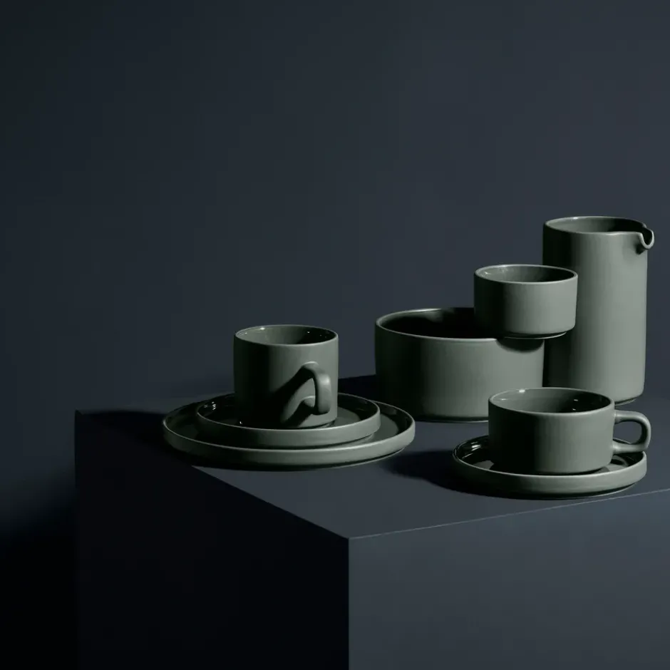 Pilar desserttallrik Ø20 cm, Pewter