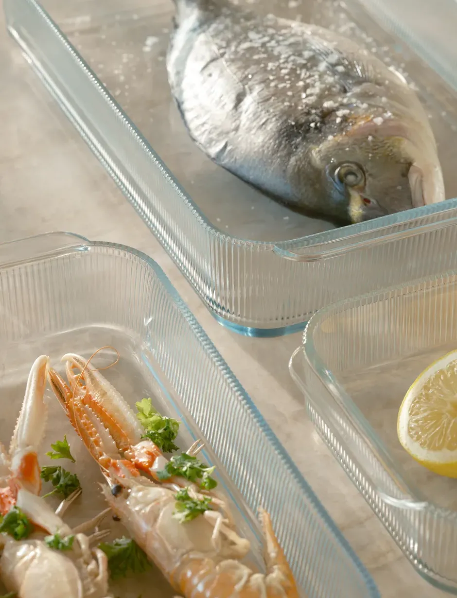 Pilastro ugnsfast fat 17,3x19,7 cm, Clear