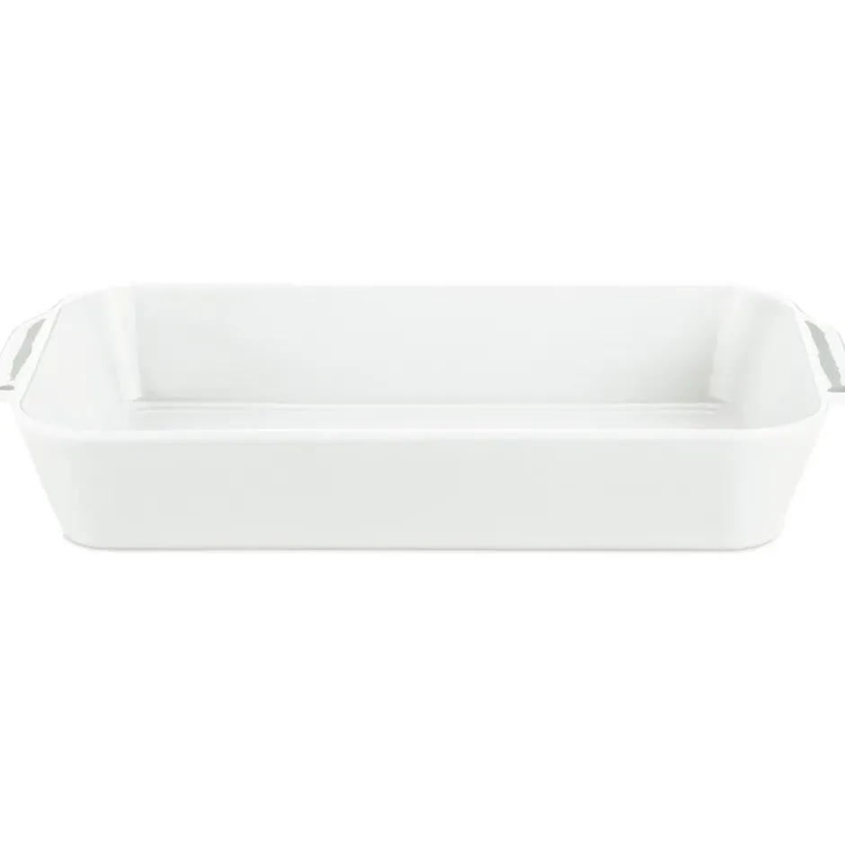 Pillivuyt stekfat djupt vit, 44x26 cm