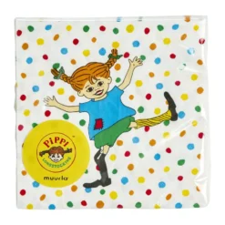 Pippi servetter 33x33 cm 20-pack, Hoppsansa