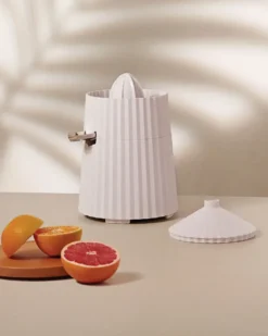 Plissé citruspress, Svart