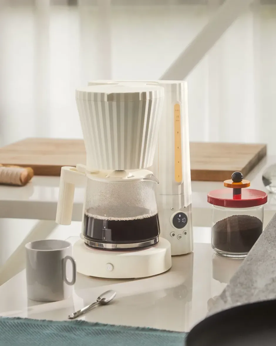 Plissé kaffebryggare, Svart