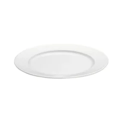 Plissé tallrik Ø 17 cm, Vit