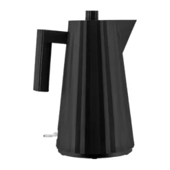 Plissé vattenkokare 1,7 l, Svart