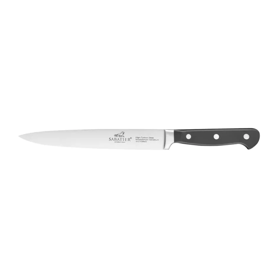 Pluton trancherkniv 20 cm, Stål-svart
