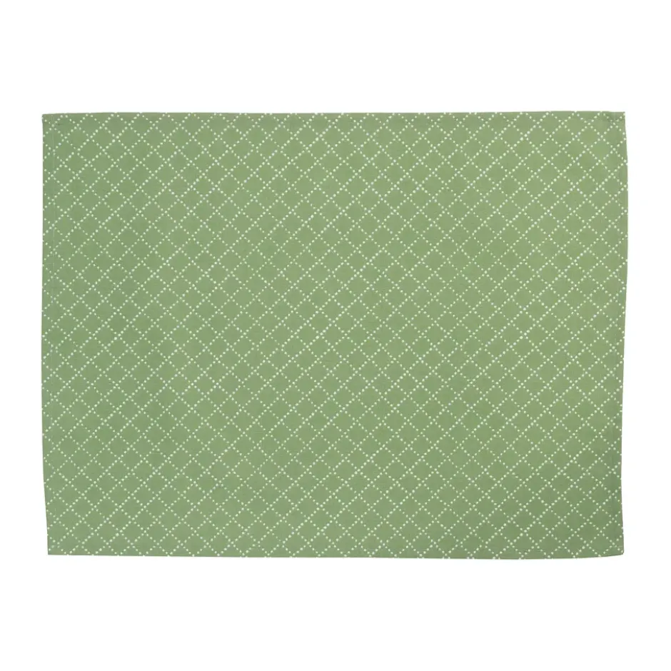 Prickruta bordstablett 34x45 cm 2-pack, Grön