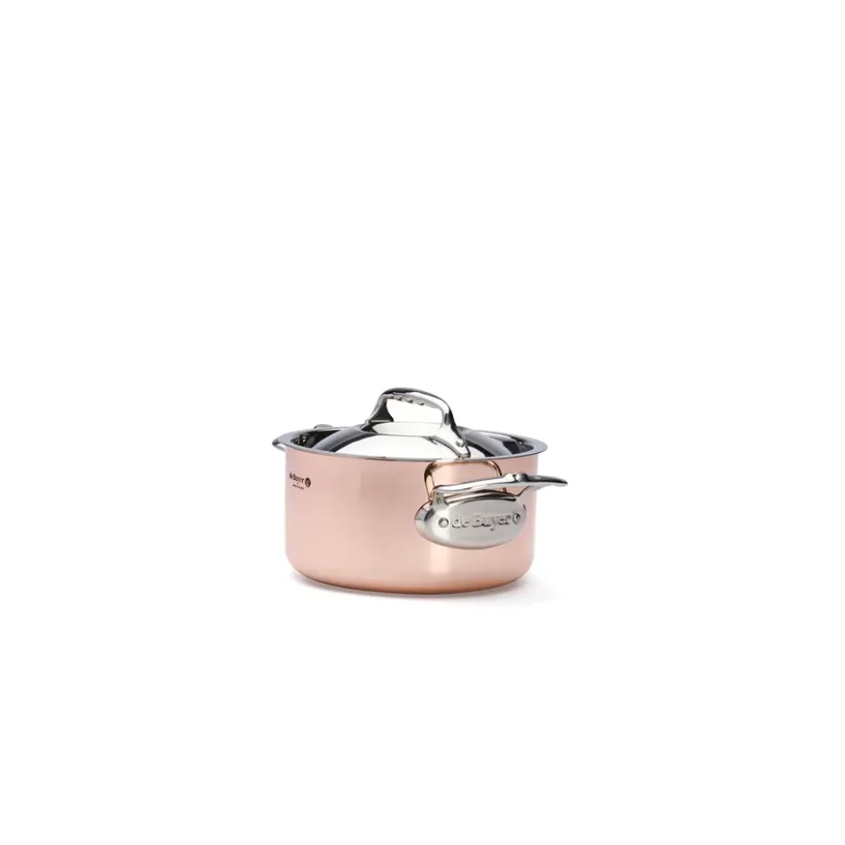 Prima Matera gryta med lock induktion, 16 cm