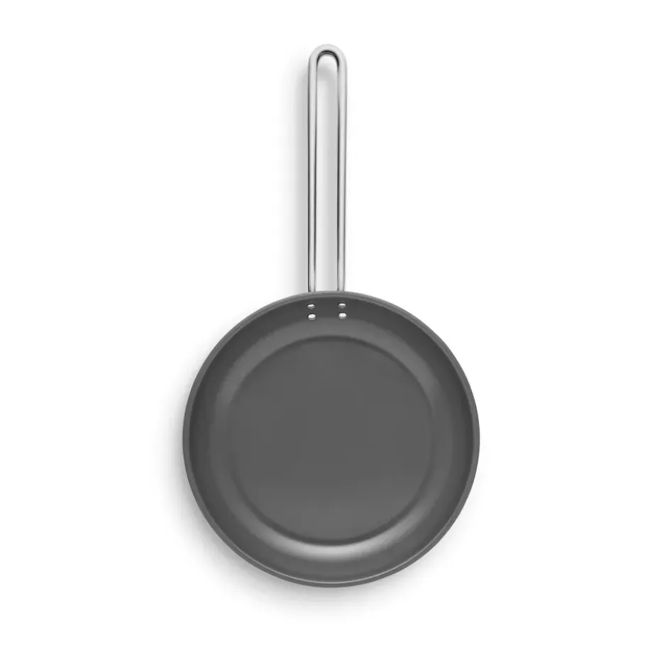 Professional Laser Titanium Slip-Let stekpanna, Black, Ø28 cm