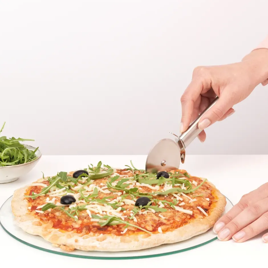 Profile pizzaskärare, Rostfritt stål
