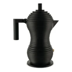 Pulcina espressobryggare svart, 30 cl, 6 koppar