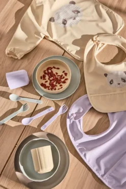 Pullo servisset 3 delar, Pale Mint-vanilla-taupe