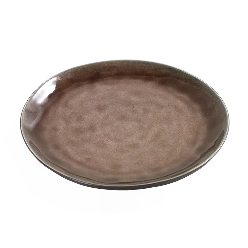 Pure assiett 20,5 cm, Brown