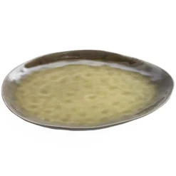 Pure oval tallrik large, Green