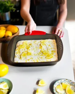 Pyrex Asimetria ugnsform, Silikon, rektangulär, 25 cm