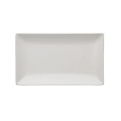 Quadro tallrik 25x15 cm, Vit