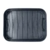 Quantanium Finish ugnsform, Grå, med galler, 41,6x31,8 cm