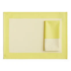 Ram bordstablett 31x43 cm, Yellow