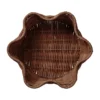 Rattan Round korg, Dark brown, 23 cm