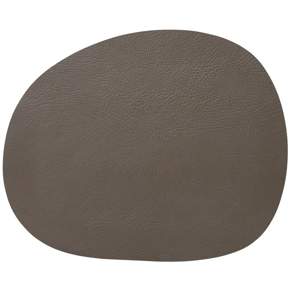 Raw bordstablett läder, Clay buffalo