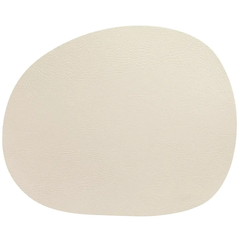 Raw bordstablett läder, Warm nude buffalo