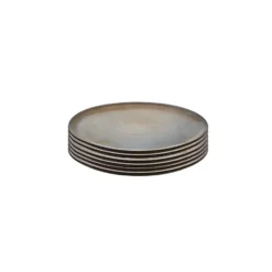 Raw desserttallrik Ø20 cm 6-pack, Brown
