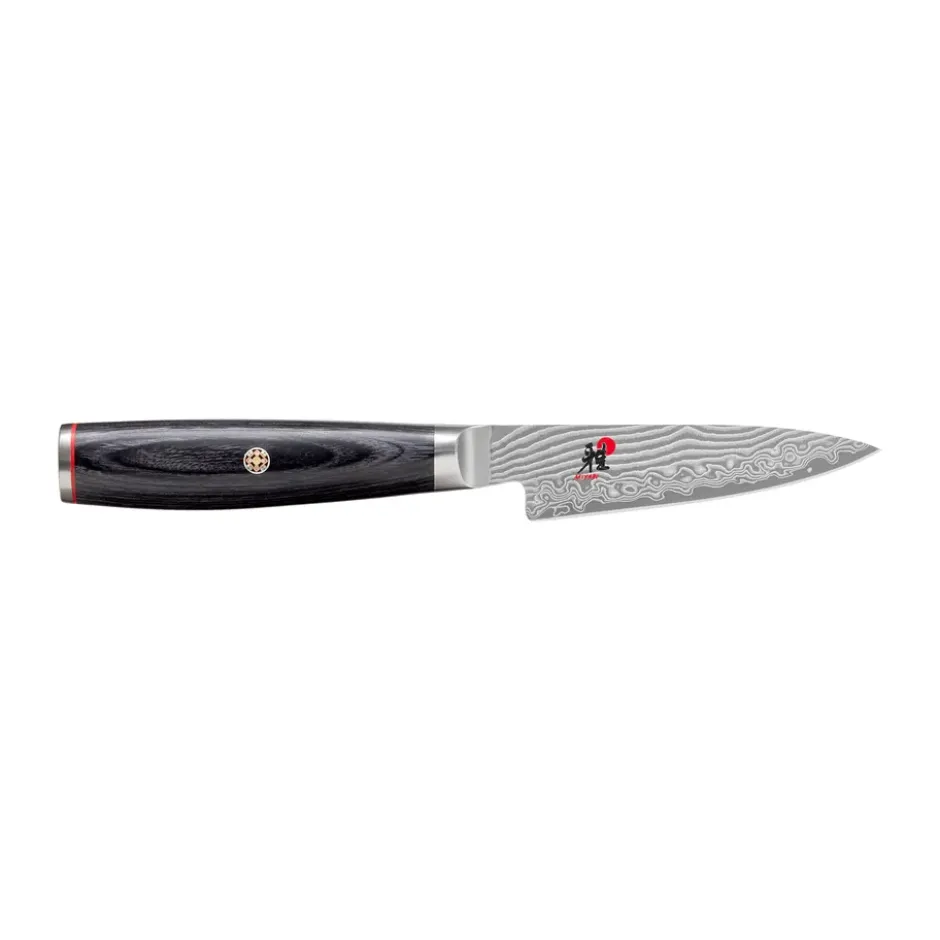 Raw 5000FCD shotoh skalkniv 9 cm, Damaskus-svart