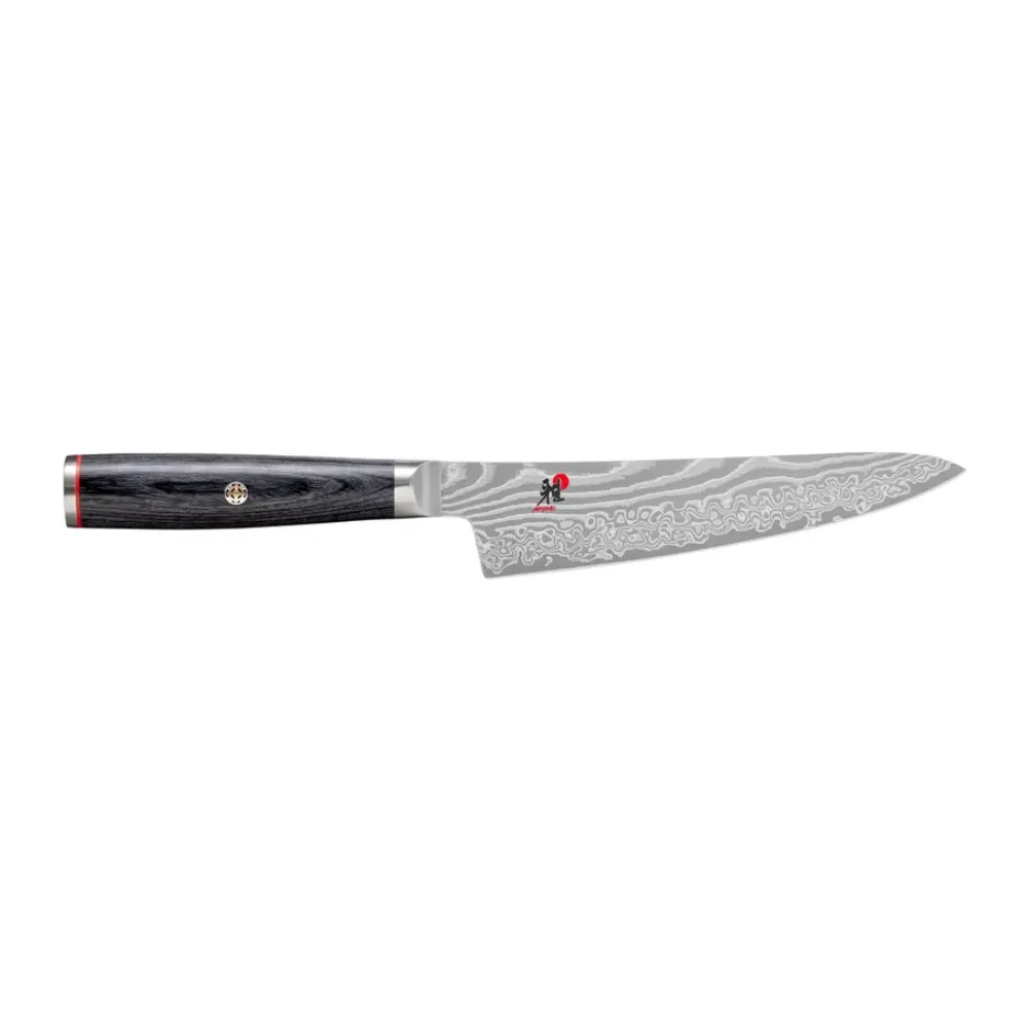 Raw 5000FCD shotoh skalkniv 14 cm, Damaskus-svart
