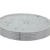 Raw Middagstallrik Ø28 cm 6-pack, Grå