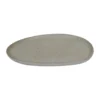 Raw Organic lunchtallrik 24x21 cm, Sandy beige