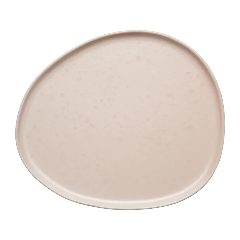 Raw Organic tallrik 29x25 cm, Nordic Nude