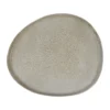 Raw Organic tallrik 29x25 cm, Sandy beige