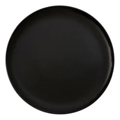 Raw tallrik Ø23 cm, Titanium black