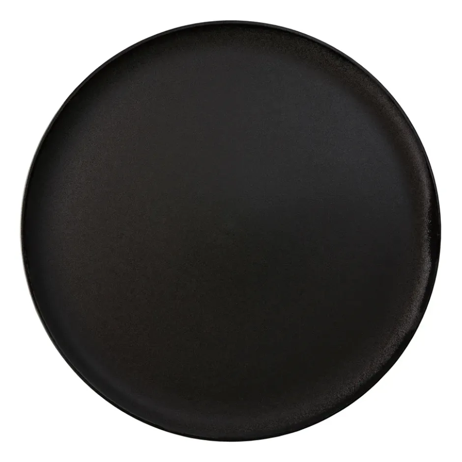 Raw tallrik Ø28 cm, Titanium black